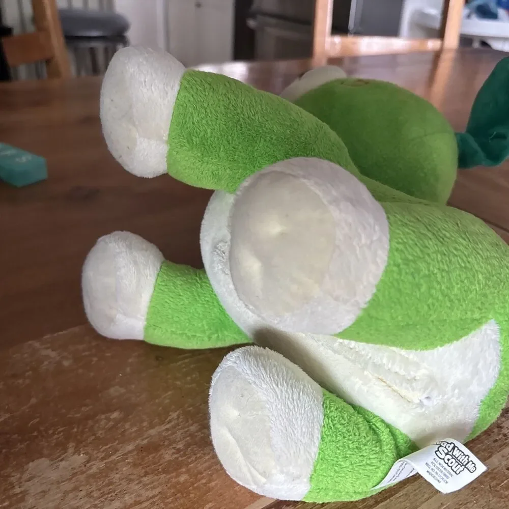 Leap Frog Read With Me Scout Interactive Green Plush Dog Puppy. Tested And Works